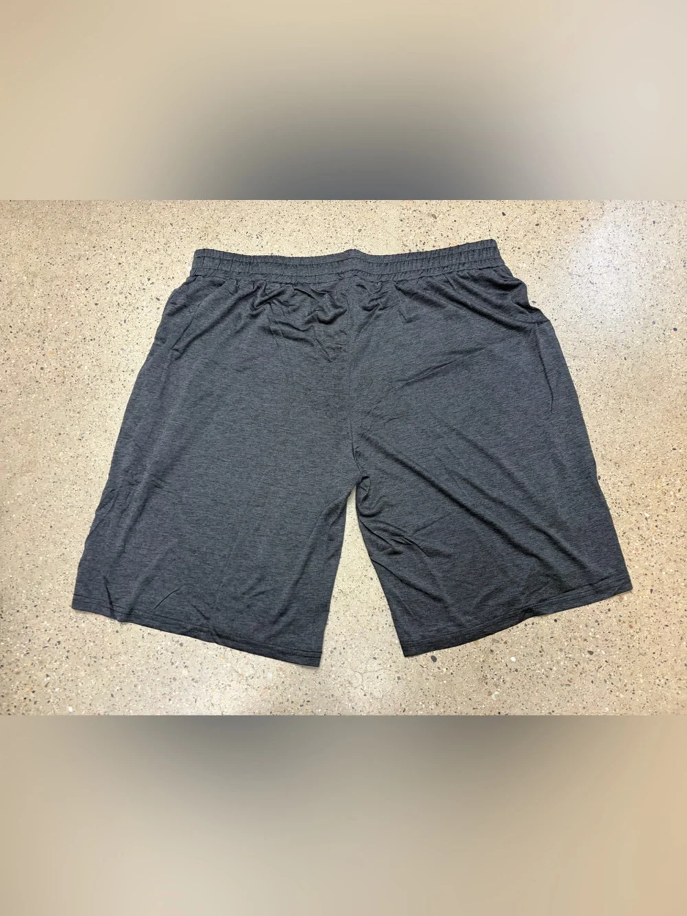 Men's Athletic Performance Shorts - Charcoal Gray